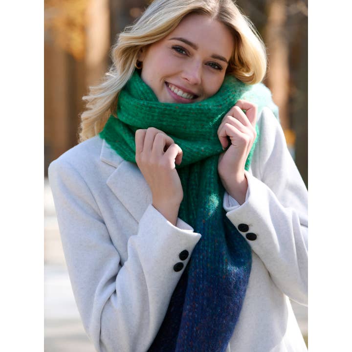 Tanya Ombre Blanket Scarf