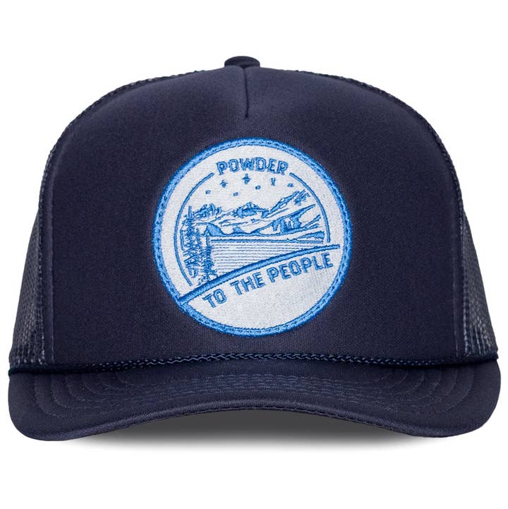 Powder to the People Trucker Hat