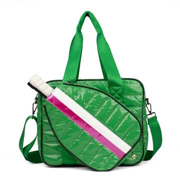 Bella Pickleball Puffer Tote Bag