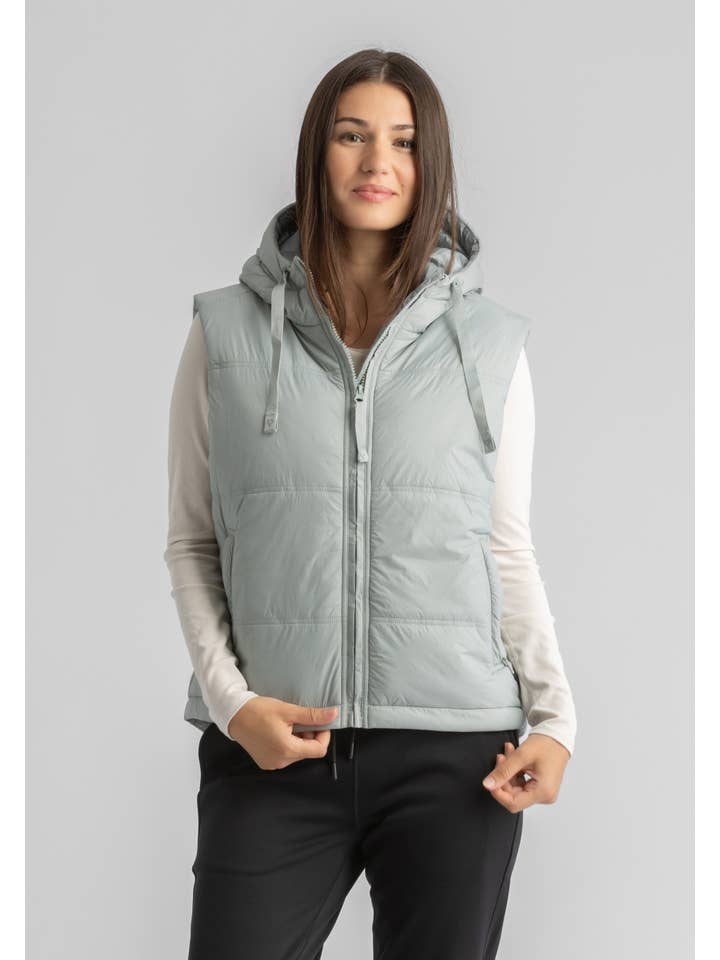 Daphne Hooded Puffer Vest