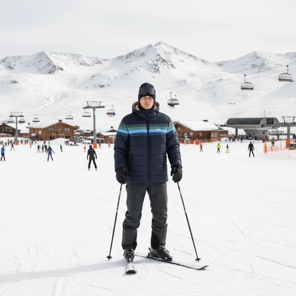 Snowcat Mid-Weight Retro Puffer Jacket