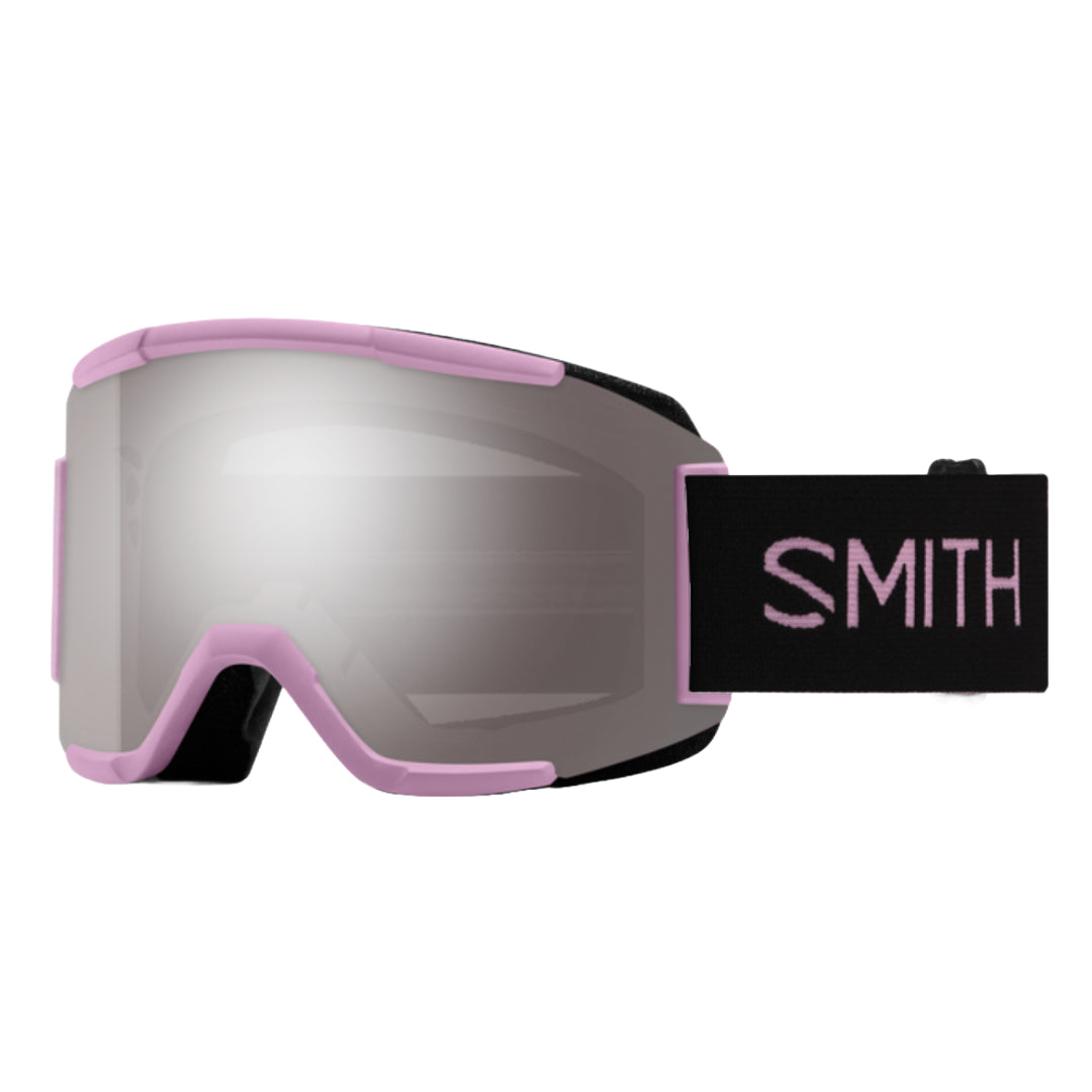 pink ski goggles Smith - Squad