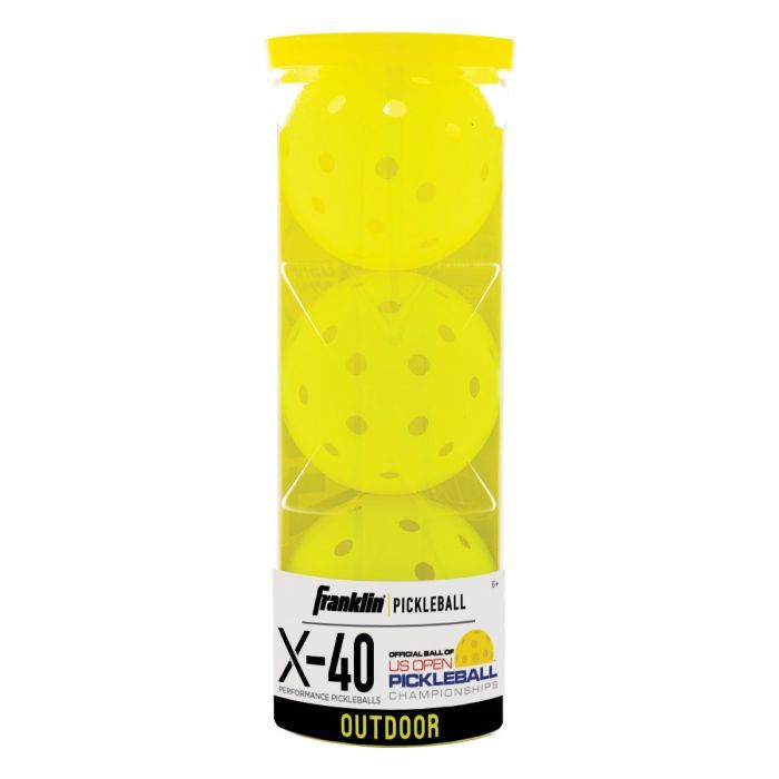 Pickleballs - X-40 Outdoor - 3 Pack at Switchback Sports